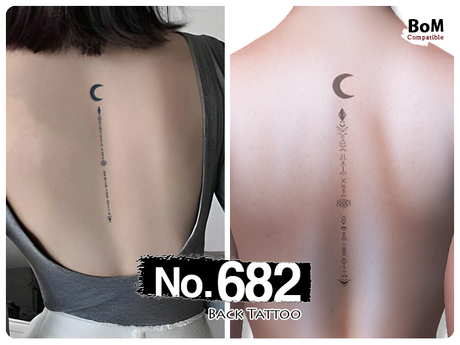 Second Life Marketplace - (Back Tattoo) No.682