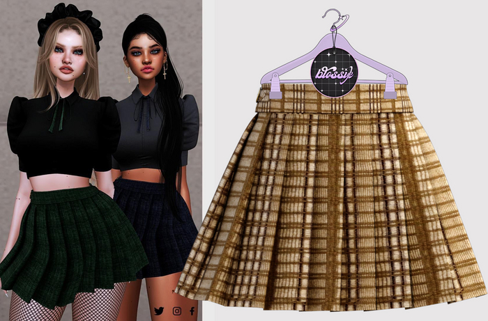 -Blossie-#18// Rose Skirt