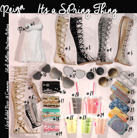 REIGN.- SPRING SUNDRESS #1 RARE