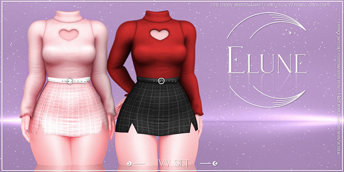 Elune. Ivy Sweater - Blue