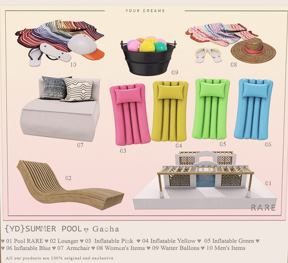 {YD}Summer pool - Watter Ballons