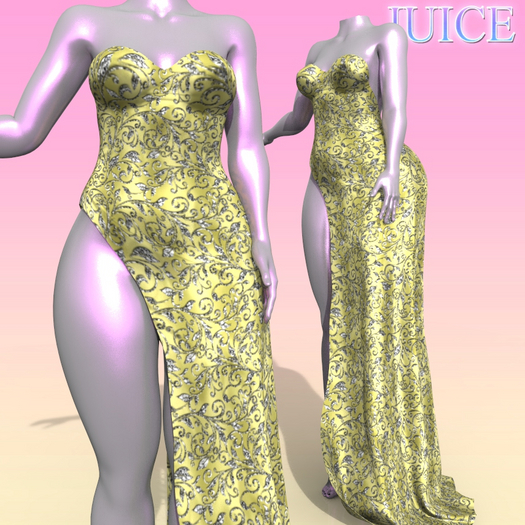 Yellow Gown Kupra