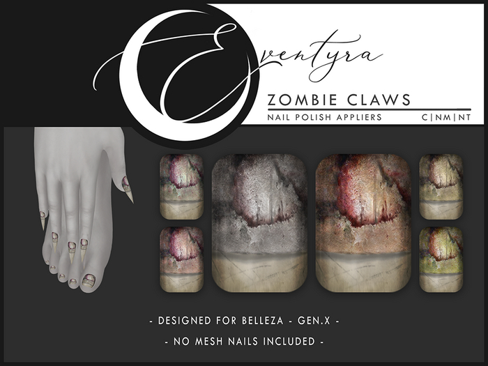 Eventyra - GenX Nail HUD - Zombie Claws