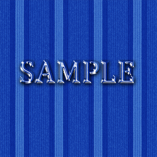 Zoy Texture [ Strypy Knitted 02 ] Seamless - Blue