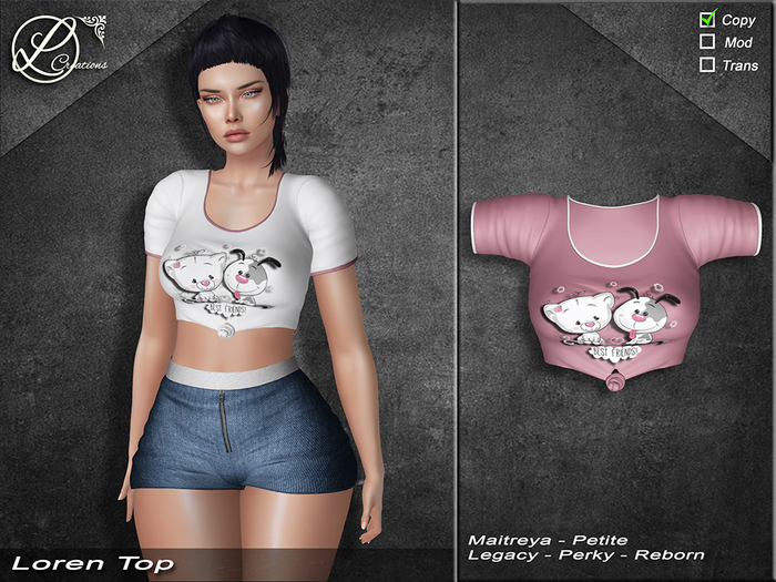 Loren Top Pink