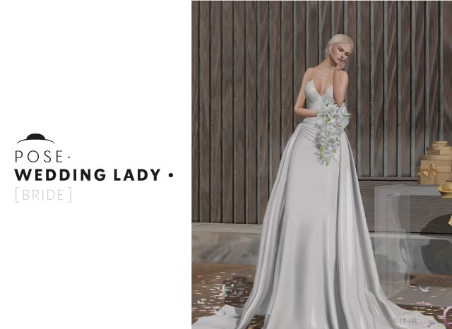 Pose WEDDING LADY