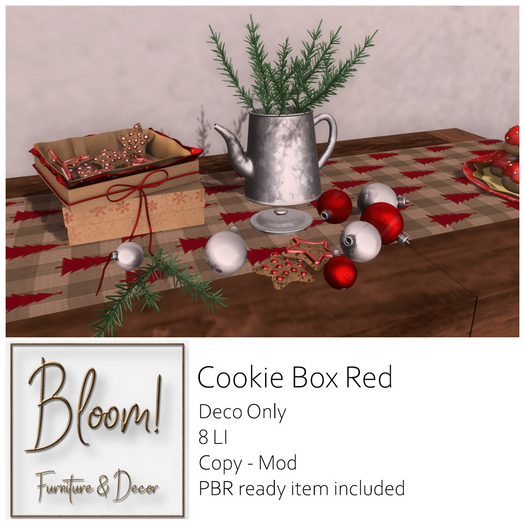 Bloom! - Cookie Box Red ADD)