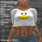 Duck Face Women's Shirt (WZZ)
