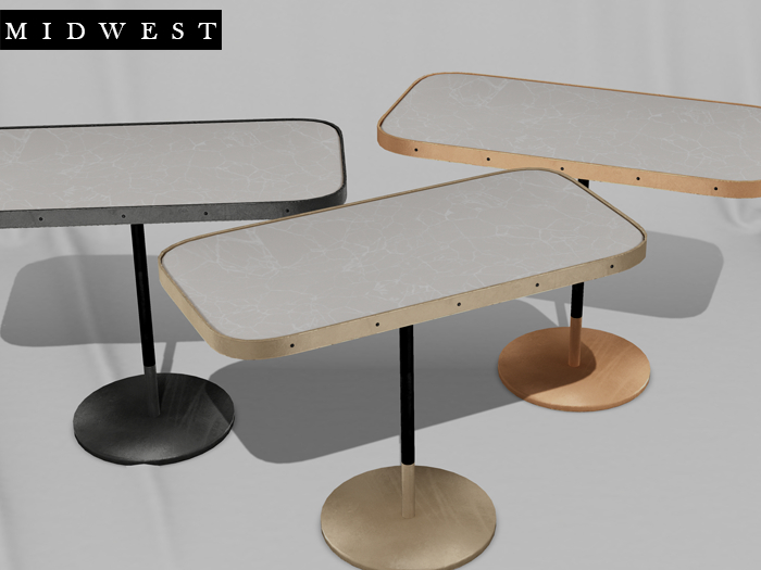 Midwest - Drip - Table White