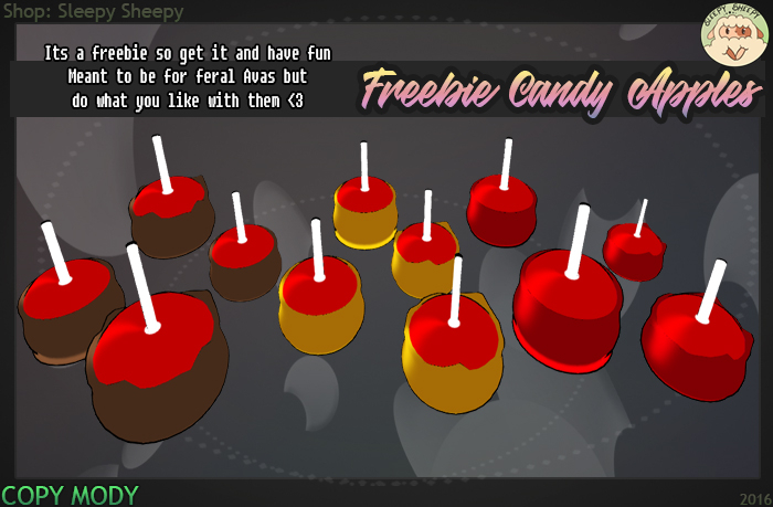 ..Sleepy Sheepy.. Candy Apples