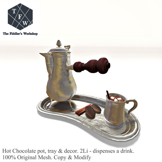[TFW] Silver Chocolate Set