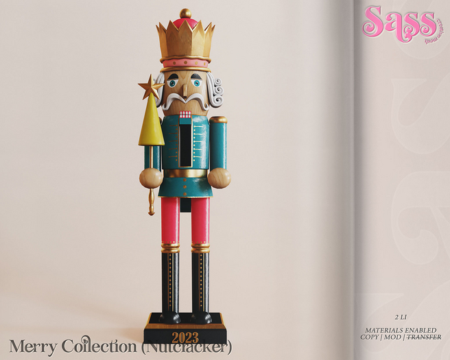 sass [hd] merry collection (nutcracker) 