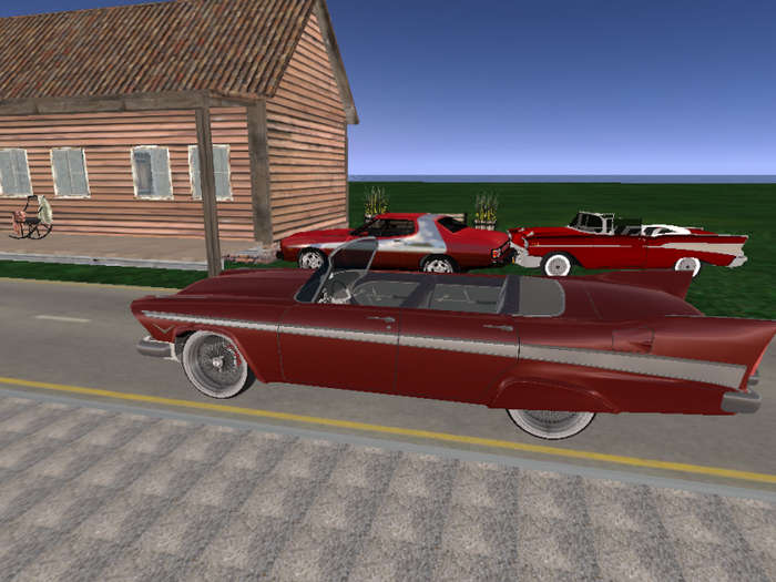 57 P Belv Convertible   Red & White [Boxed]