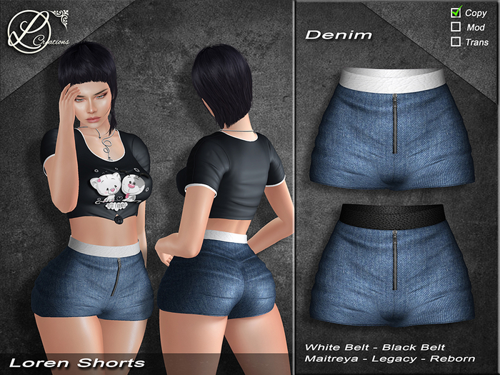 Loren Shorts Denim