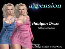 aX: Adalynn Dress 40 Colors FatPack