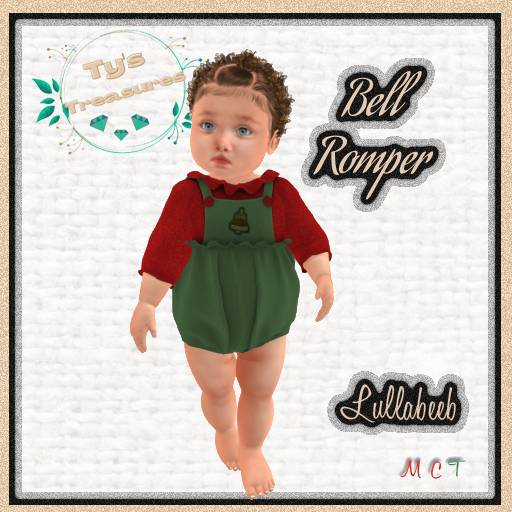 {TT}Bell Romper - Lullabeebs