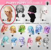 1. SEmotion Libellune Fluffy Puppy Holdable RARE