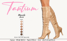 Tantrum - Nicole Boots - Nudes 