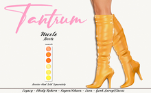 Tantrum - Nicole Boots - Sunsets