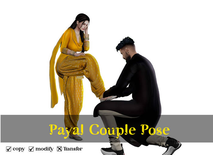 Payal Couple Pose