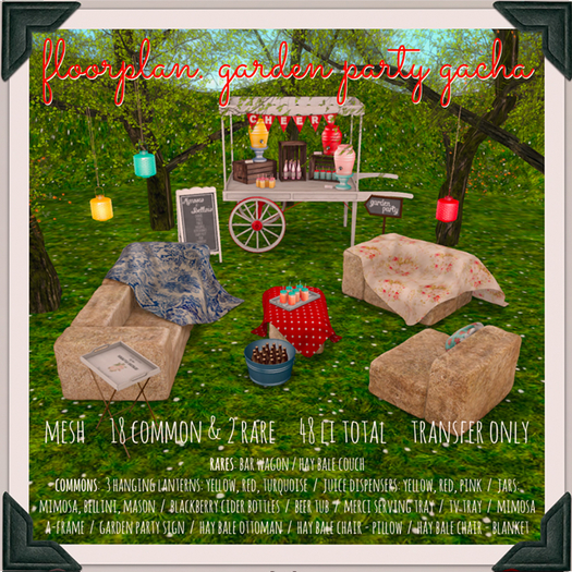 floorplan. garden party SET (gacha C/NT)[box]