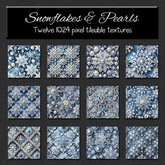 *Wallflowers* Holiday Glamour - Snowflakes & Pearls