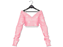 Loki - Cynthia Flutter Cardigan - Pink