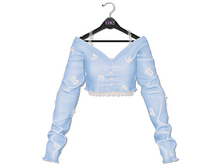 Loki - Cynthia Flutter Cardigan - Sky