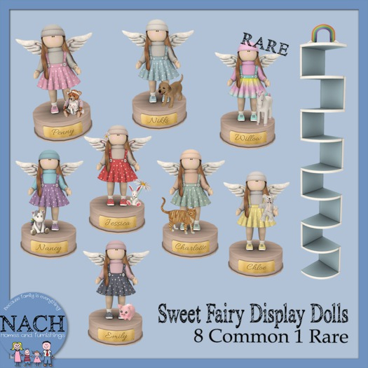 7. NACH Sweet Fairy Display Doll Chloe 
