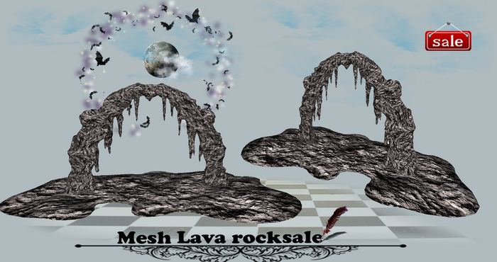 Mesh Lava rocks A2