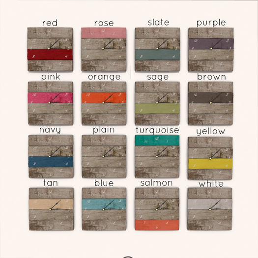 floorplan. driftwood clock SET (gacha C/NT) [box]