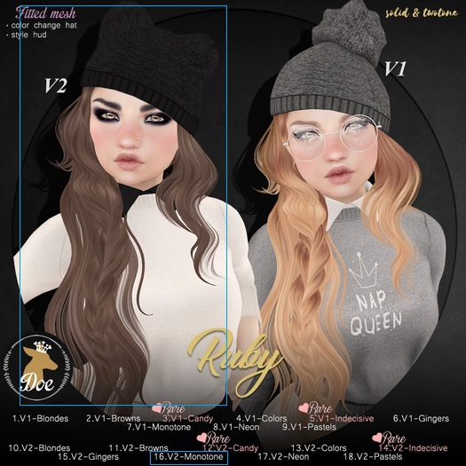 Doe: Ruby V2 - Monotone