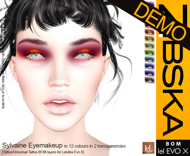 Zibska Evo X ~ Sylvaine Eyemakeup Demo