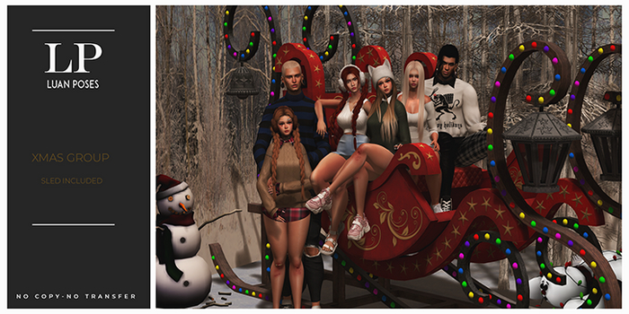 Luan Poses Xmas Group