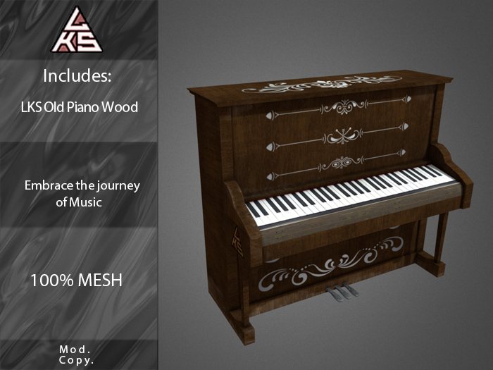 LKS Old Piano Wood