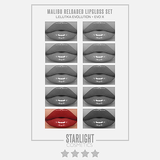 STARLIGHT. - MALIBU RELOADED LIPGLOSS DEMO