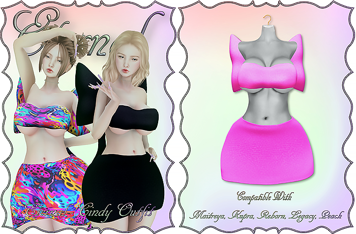Eternal Cindy Outfit Set Hot Pink