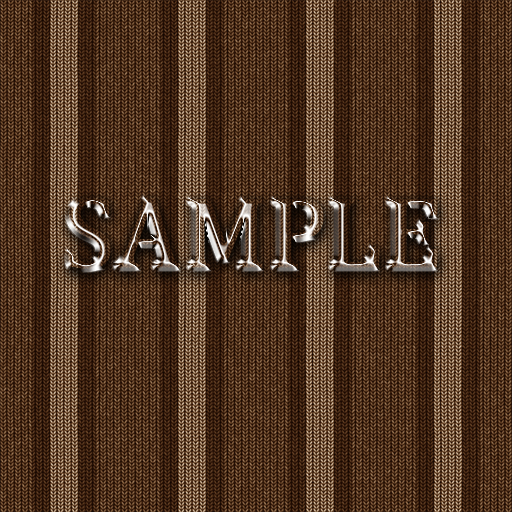 Zoy Texture [ Strypy Knitted 02 ] Seamless - Brown