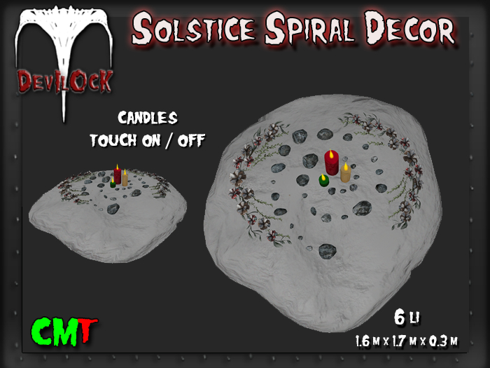 DEVILOCK - Solstice Spiral Decor (ADD TO UNPACK)