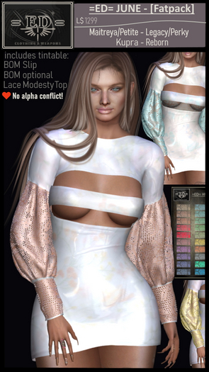 =ED= JUNE - (FATPACK) - [M,MP,L,LP,Kup,Reborn]