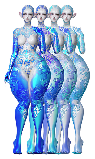 [AERTH] Tribal Tattoos Oceans Set