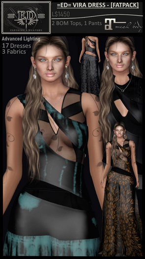 =ED= VIRA DRESS - (FATPACK) - [Maitreya]