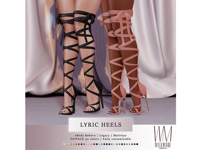 [WellMade] Lyric Heels