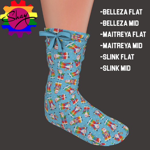 Christmas Socks 3 (F)