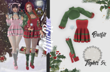 - MicRo - Outfit Ida Emerald Red