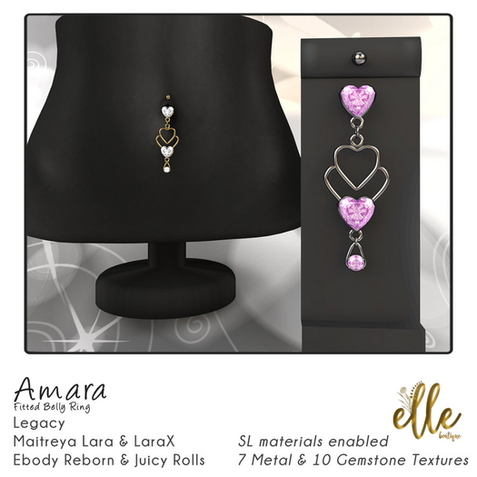 Elle Boutique - DEMO Amara Belly Ring