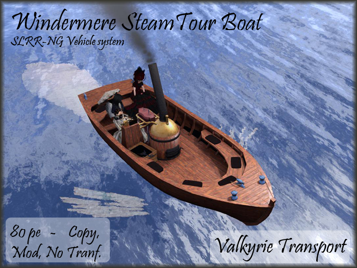 Windermere Steam Tour Boat