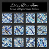 *Wallflowers* Dotsy Blue Jays