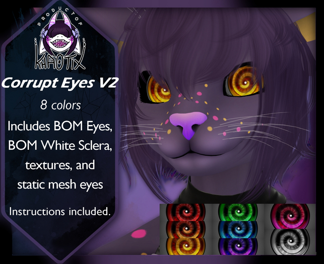KHAOTIX - BOM Corruption Eyes V1+V2 (Retired)