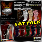 !Drakke! "J'Adore" Ankle Boots(FAT PACK)  ~~ ALL 9 Boots Included ~Works with all Viewers, Includes alpha masks & Invisi